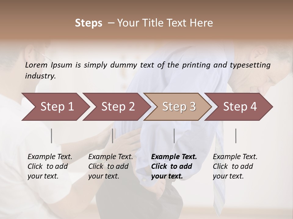 A Man Helping Another Man With His Tie PowerPoint Template