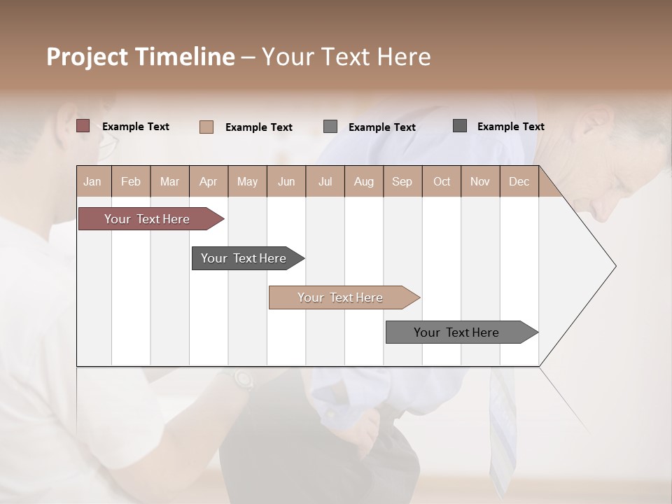 A Man Helping Another Man With His Tie PowerPoint Template