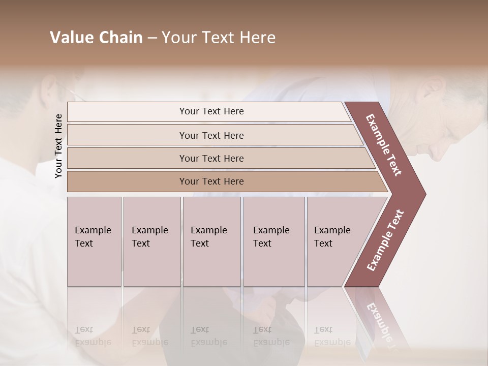 A Man Helping Another Man With His Tie PowerPoint Template