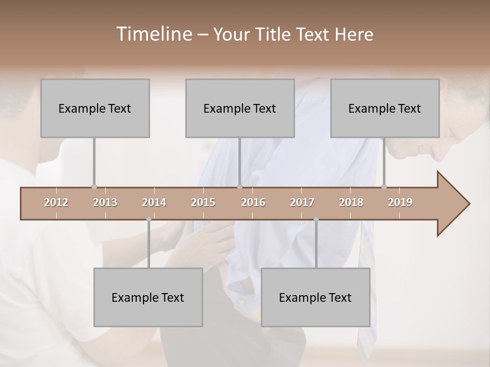 A Man Helping Another Man With His Tie PowerPoint Template
