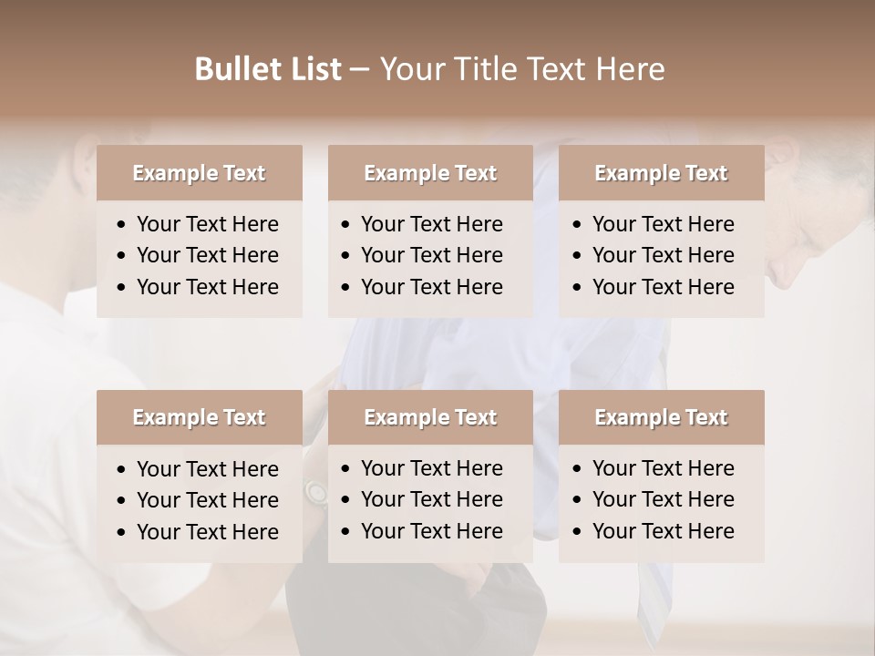 A Man Helping Another Man With His Tie PowerPoint Template