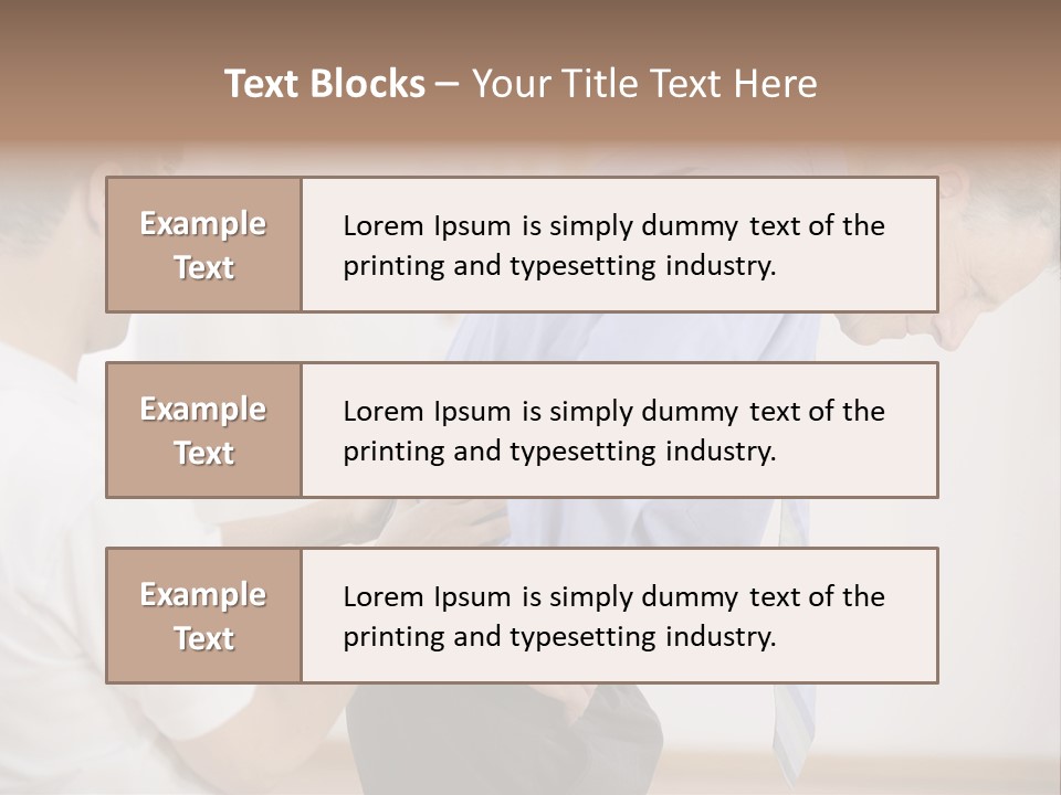 A Man Helping Another Man With His Tie PowerPoint Template