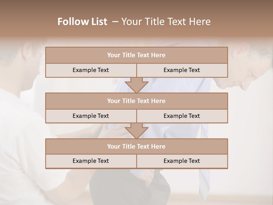 A Man Helping Another Man With His Tie PowerPoint Template