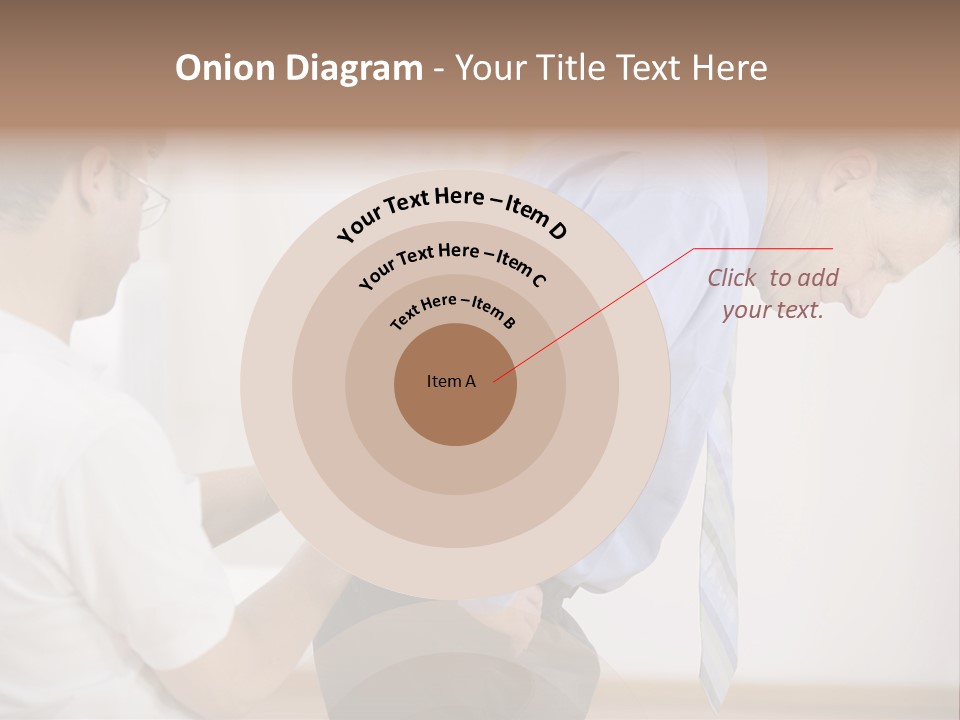 A Man Helping Another Man With His Tie PowerPoint Template