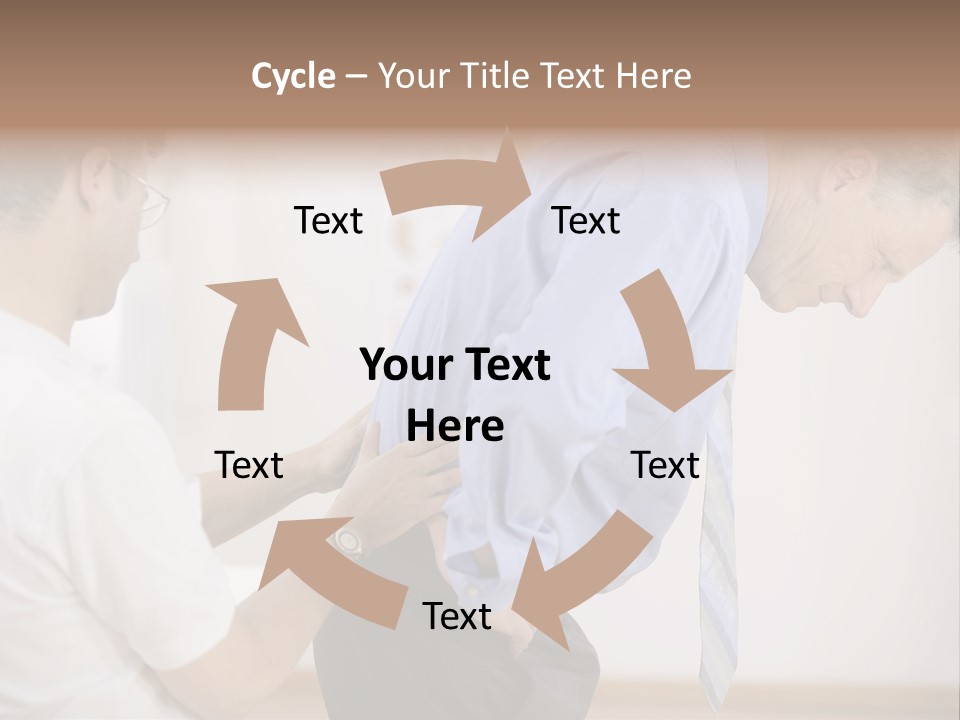 A Man Helping Another Man With His Tie PowerPoint Template