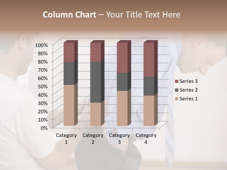 A Man Helping Another Man With His Tie PowerPoint Template