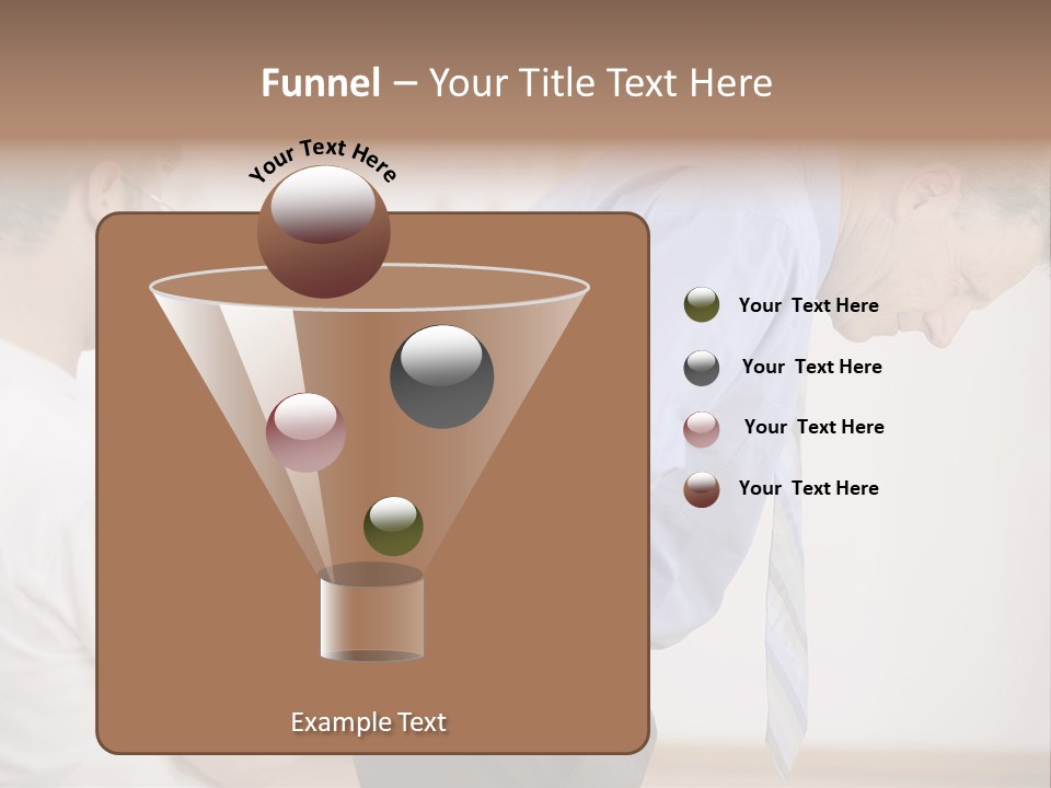 A Man Helping Another Man With His Tie PowerPoint Template