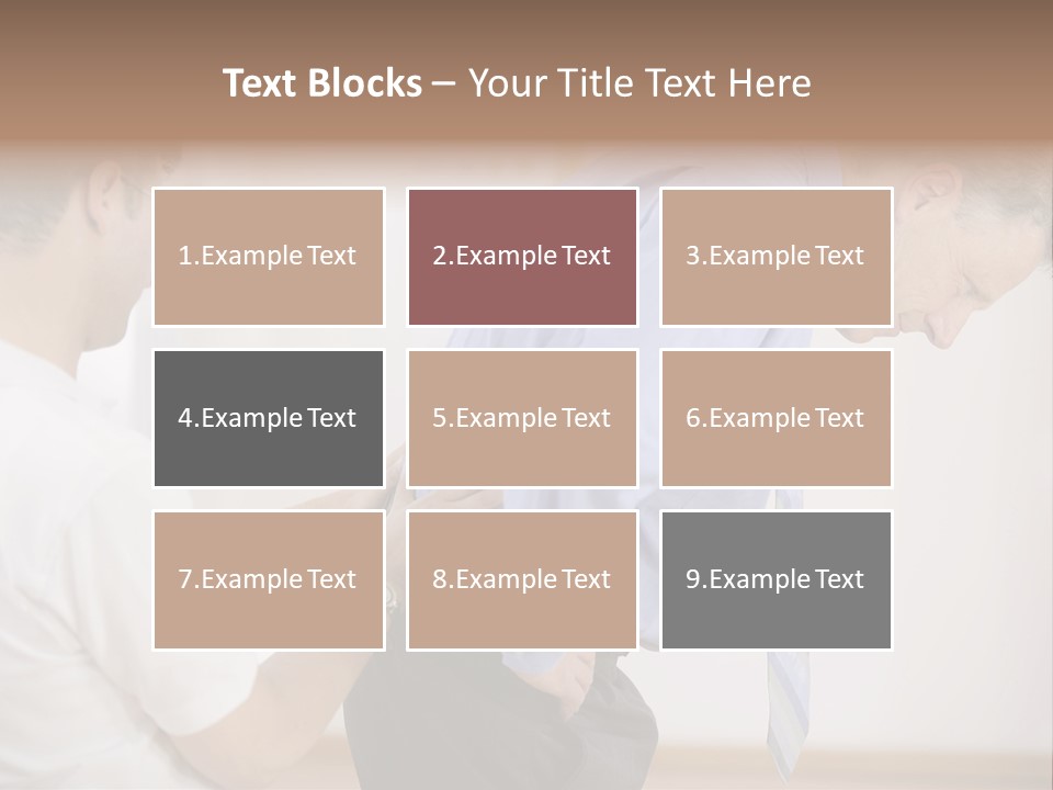 A Man Helping Another Man With His Tie PowerPoint Template