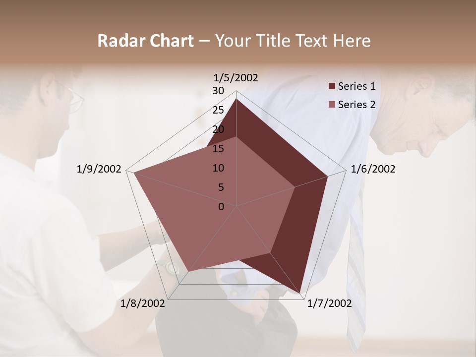 A Man Helping Another Man With His Tie PowerPoint Template