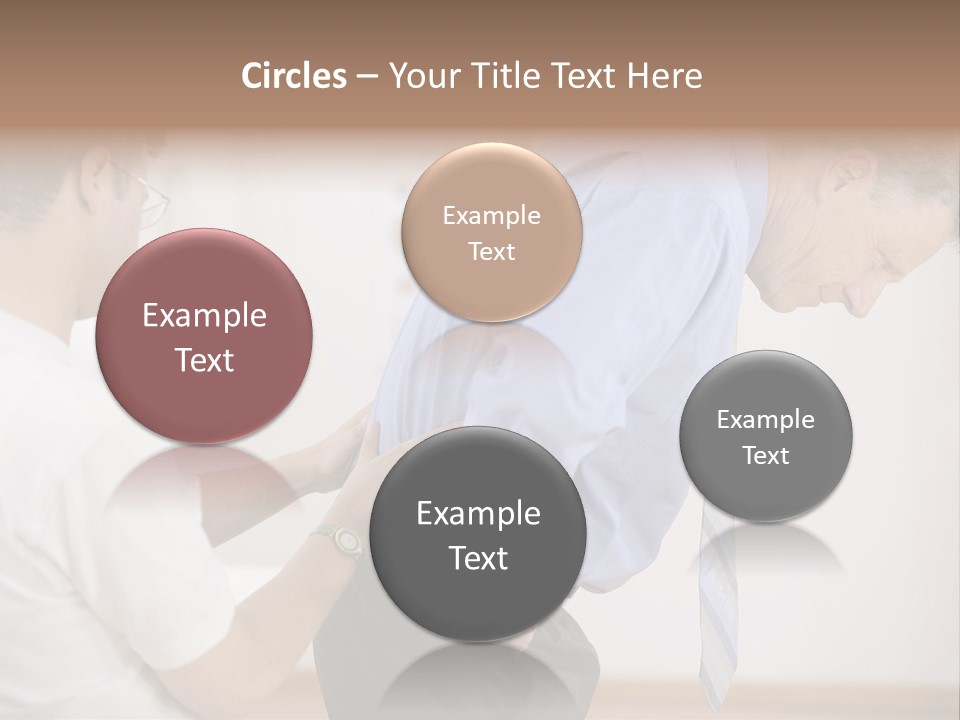 A Man Helping Another Man With His Tie PowerPoint Template