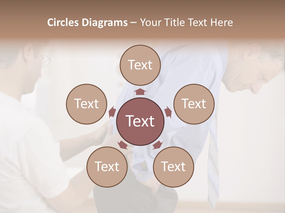 A Man Helping Another Man With His Tie PowerPoint Template