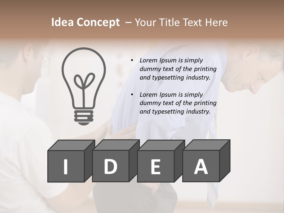 A Man Helping Another Man With His Tie PowerPoint Template