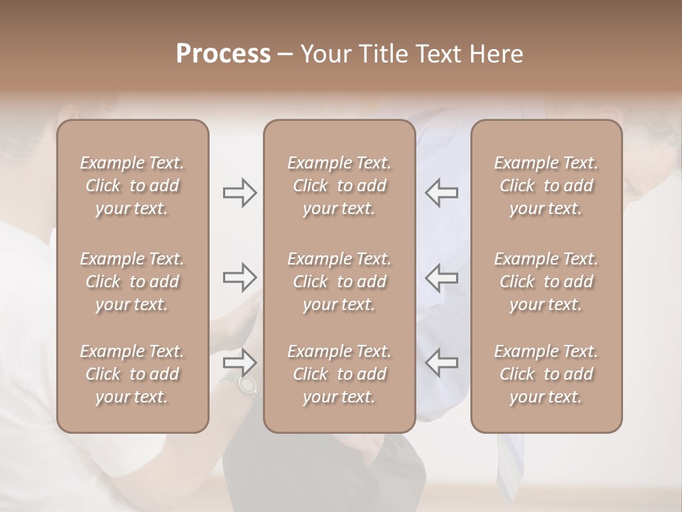 A Man Helping Another Man With His Tie PowerPoint Template