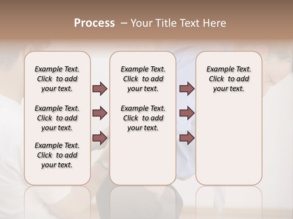 A Man Helping Another Man With His Tie PowerPoint Template