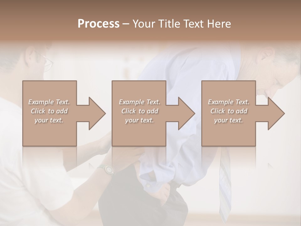 A Man Helping Another Man With His Tie PowerPoint Template