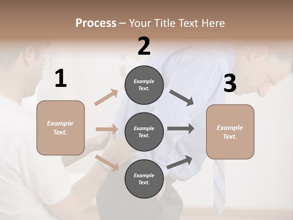 A Man Helping Another Man With His Tie PowerPoint Template