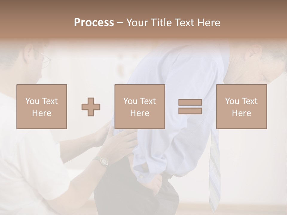 A Man Helping Another Man With His Tie PowerPoint Template