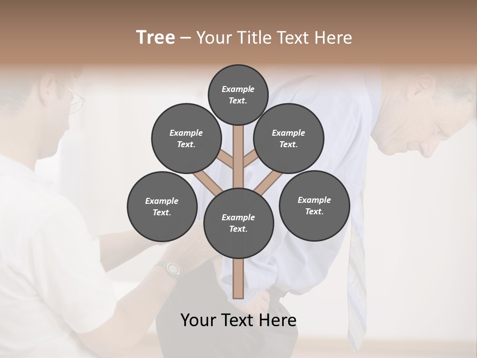 A Man Helping Another Man With His Tie PowerPoint Template