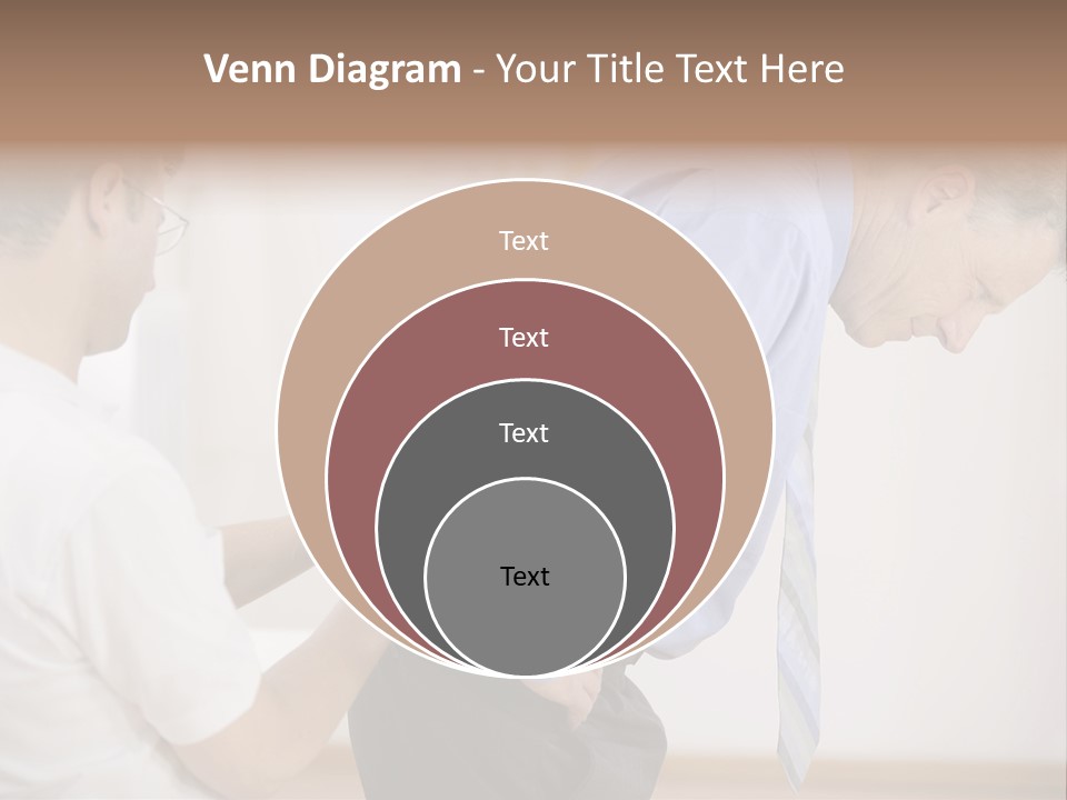 A Man Helping Another Man With His Tie PowerPoint Template