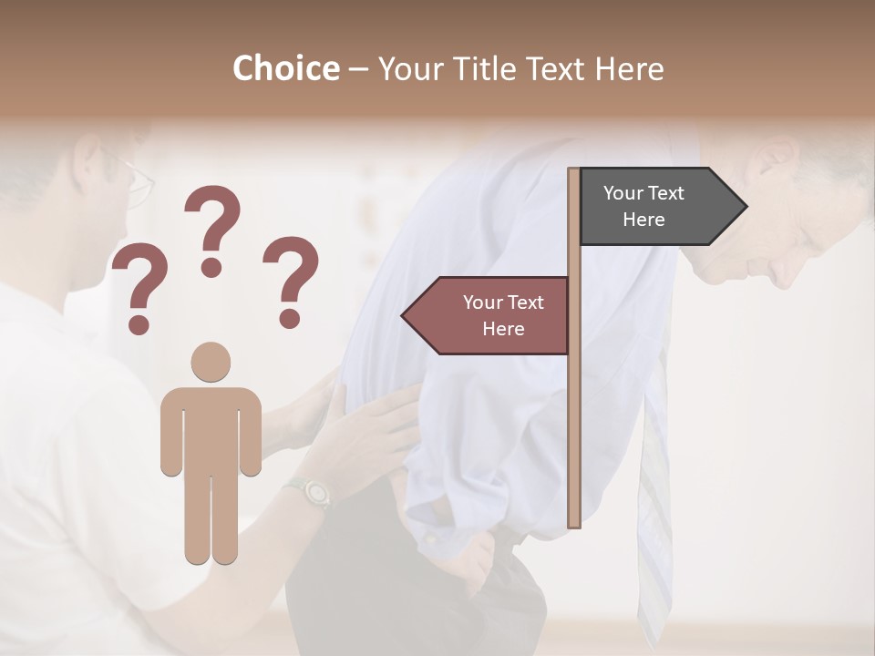 A Man Helping Another Man With His Tie PowerPoint Template