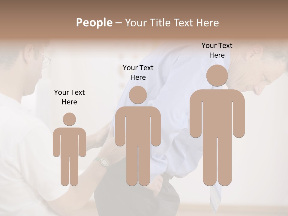 A Man Helping Another Man With His Tie PowerPoint Template