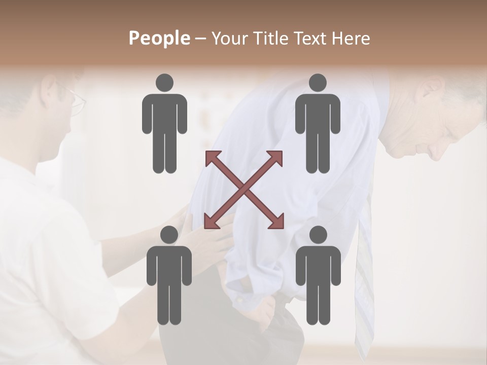 A Man Helping Another Man With His Tie PowerPoint Template