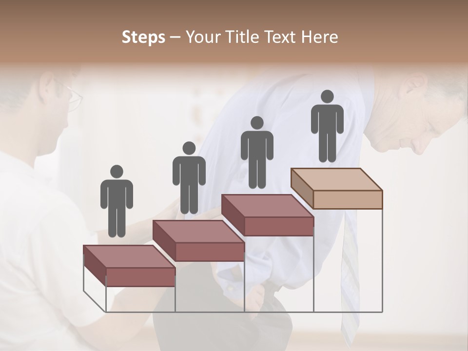 A Man Helping Another Man With His Tie PowerPoint Template