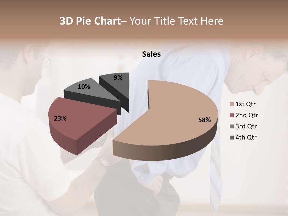 A Man Helping Another Man With His Tie PowerPoint Template