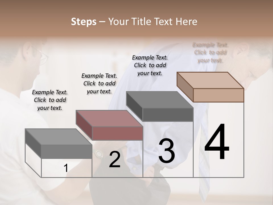 A Man Helping Another Man With His Tie PowerPoint Template