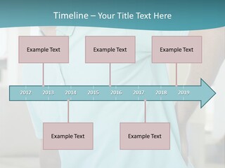 A Man Sitting On A Couch With His Back To The Wall PowerPoint Template
