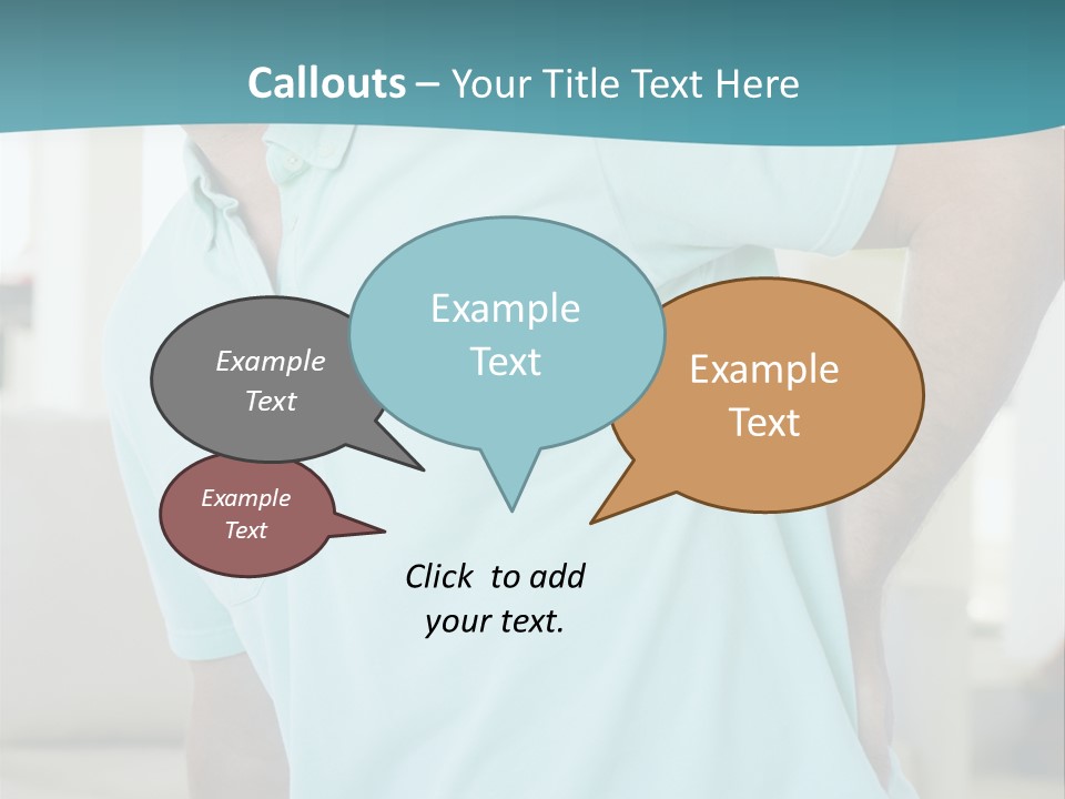 A Man Sitting On A Couch With His Back To The Wall PowerPoint Template
