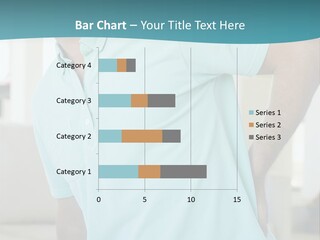 A Man Sitting On A Couch With His Back To The Wall PowerPoint Template