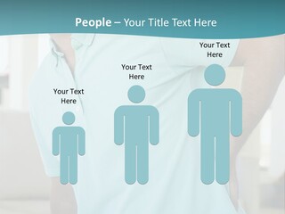 A Man Sitting On A Couch With His Back To The Wall PowerPoint Template