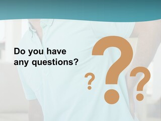 A Man Sitting On A Couch With His Back To The Wall PowerPoint Template