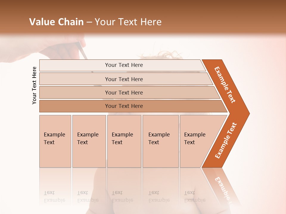 A Baby Sitting On A Pot With A Spoon In It's Mouth PowerPoint Template
