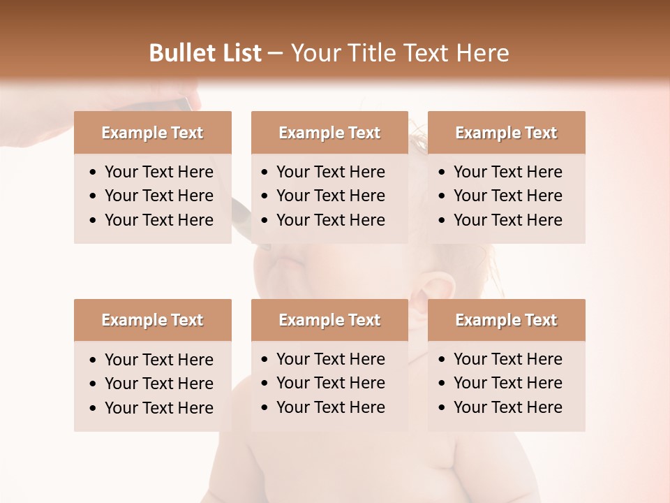 A Baby Sitting On A Pot With A Spoon In It's Mouth PowerPoint Template