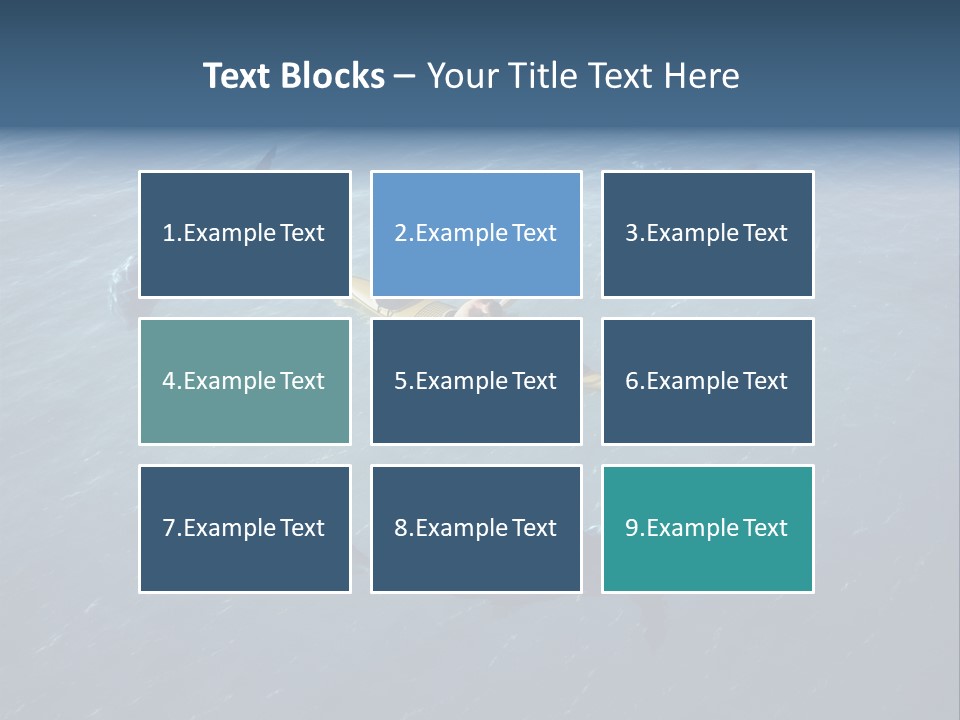 A Man In A Kayak Surrounded By Sharks PowerPoint Template