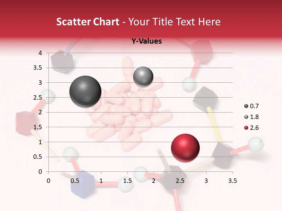 A Group Of Pills Sitting On Top Of A Table PowerPoint Template