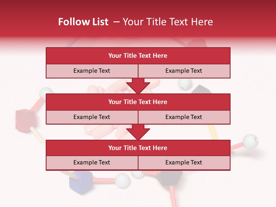 A Group Of Pills Sitting On Top Of A Table PowerPoint Template