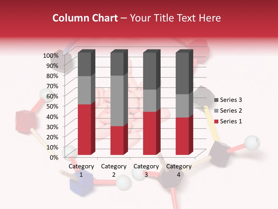 A Group Of Pills Sitting On Top Of A Table PowerPoint Template
