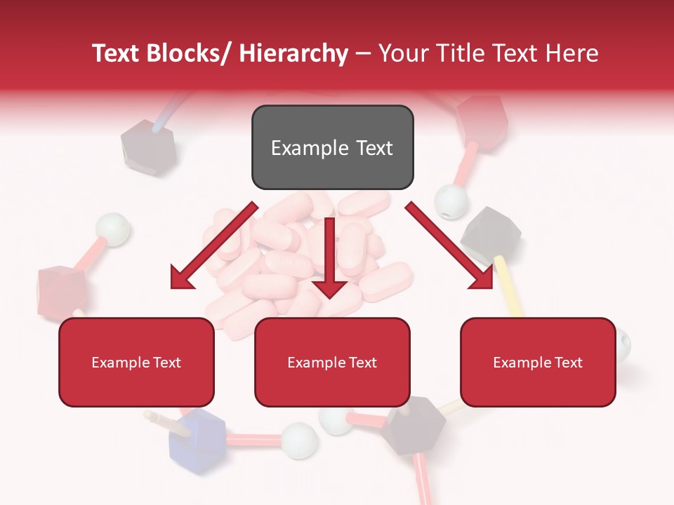 A Group Of Pills Sitting On Top Of A Table PowerPoint Template