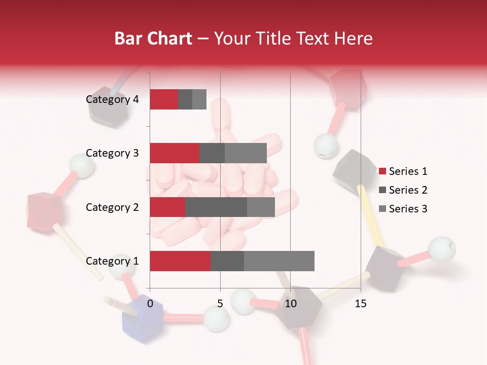 A Group Of Pills Sitting On Top Of A Table PowerPoint Template