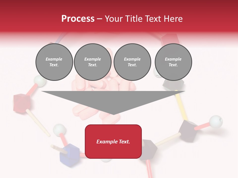 A Group Of Pills Sitting On Top Of A Table PowerPoint Template
