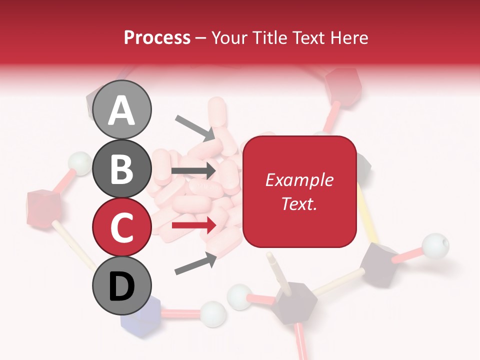 A Group Of Pills Sitting On Top Of A Table PowerPoint Template