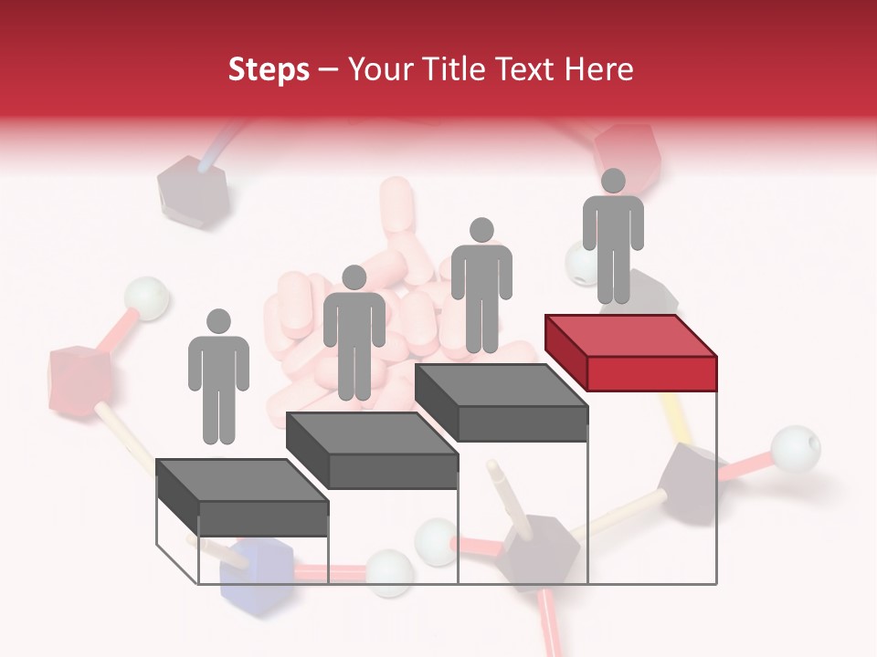 A Group Of Pills Sitting On Top Of A Table PowerPoint Template