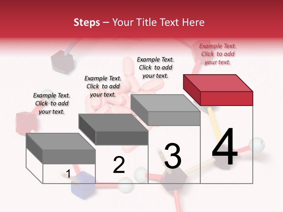 A Group Of Pills Sitting On Top Of A Table PowerPoint Template
