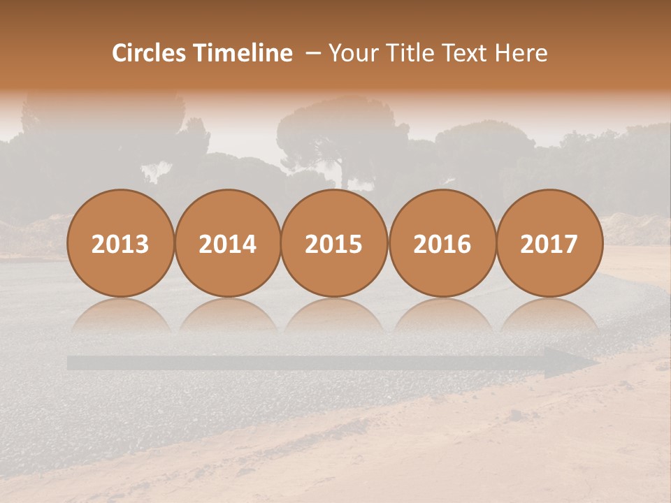 Texture Tarmac Textural PowerPoint Template