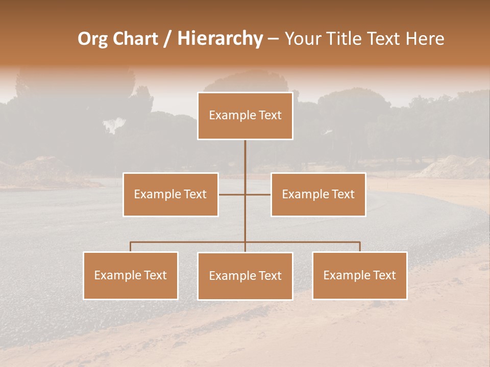 Texture Tarmac Textural PowerPoint Template