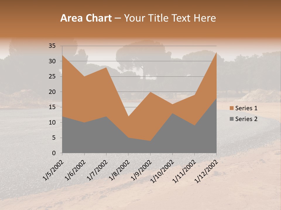 Texture Tarmac Textural PowerPoint Template