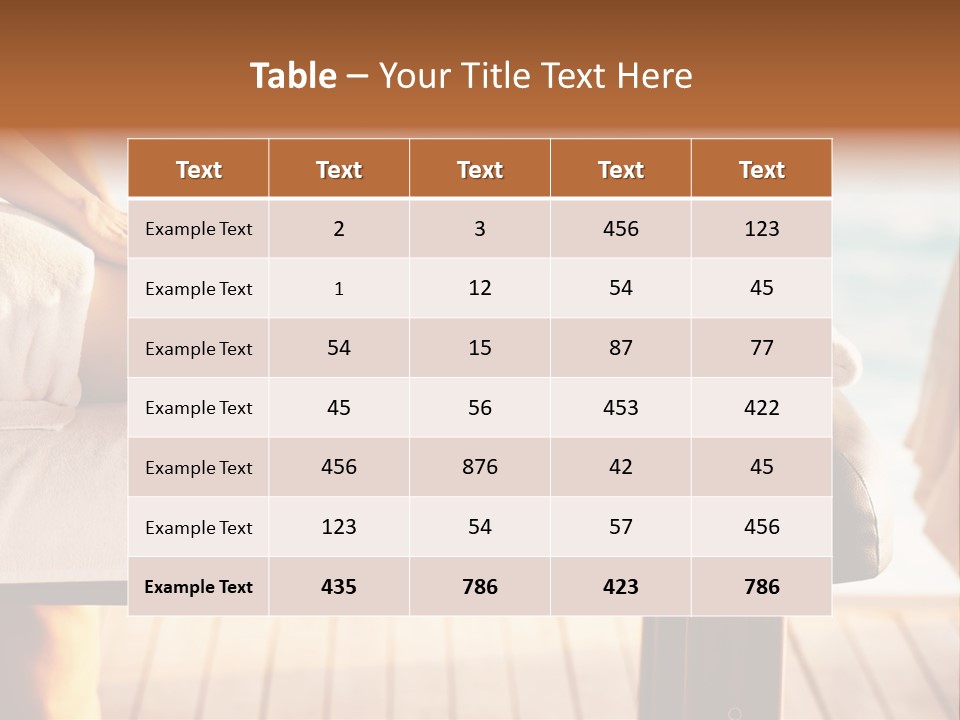 A Woman Getting A Back Massage At A Spa PowerPoint Template